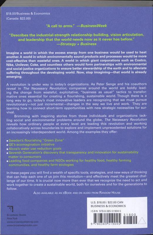 Weitere Ansicht: The Necessary Revolution | Peter M Senge, Bryan Smith, Nina Kruschwitz, Joe Laur, Sara Schley