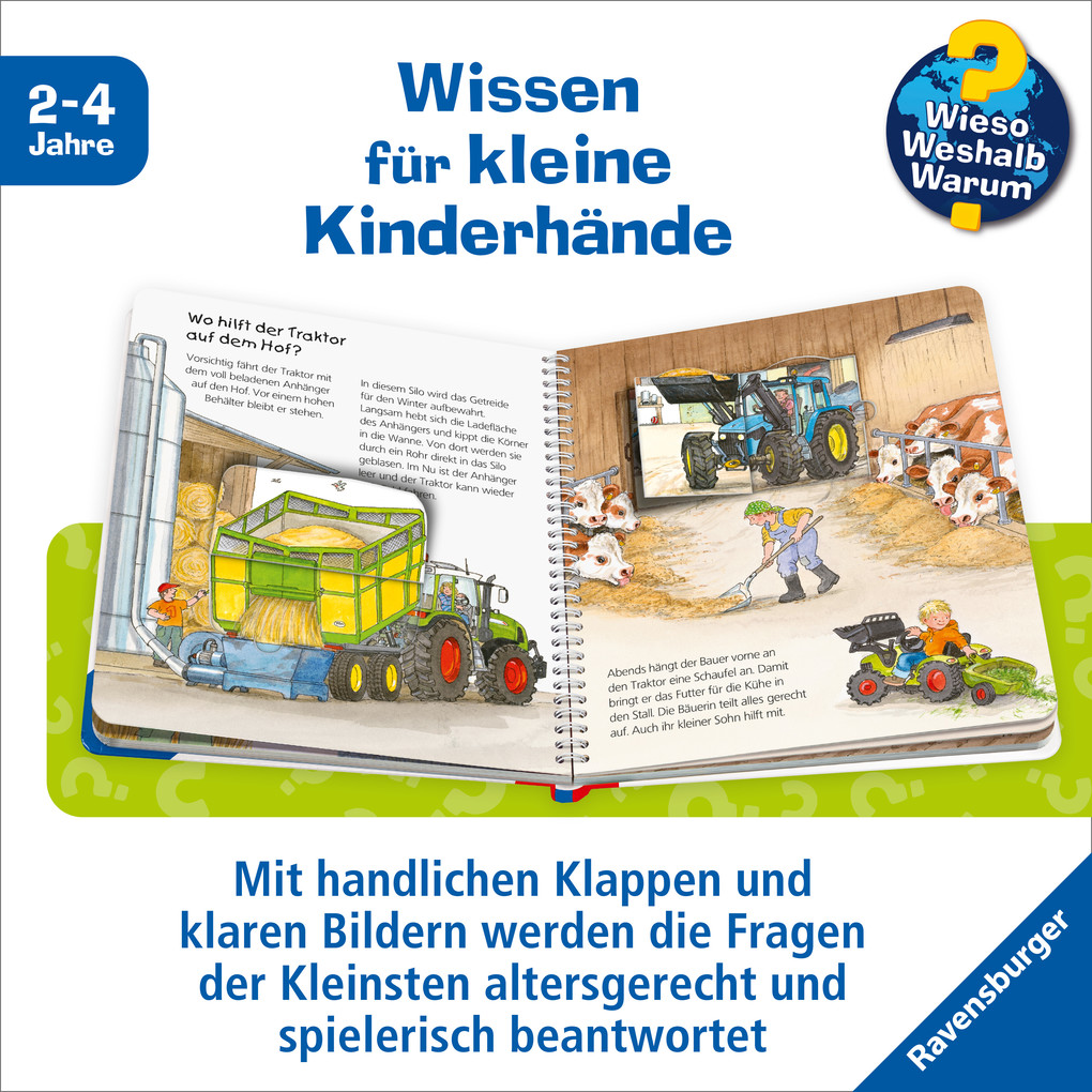 Weitere Ansicht: Wieso? Weshalb? Warum? junior, Band 34: Der Traktor | Andrea Erne