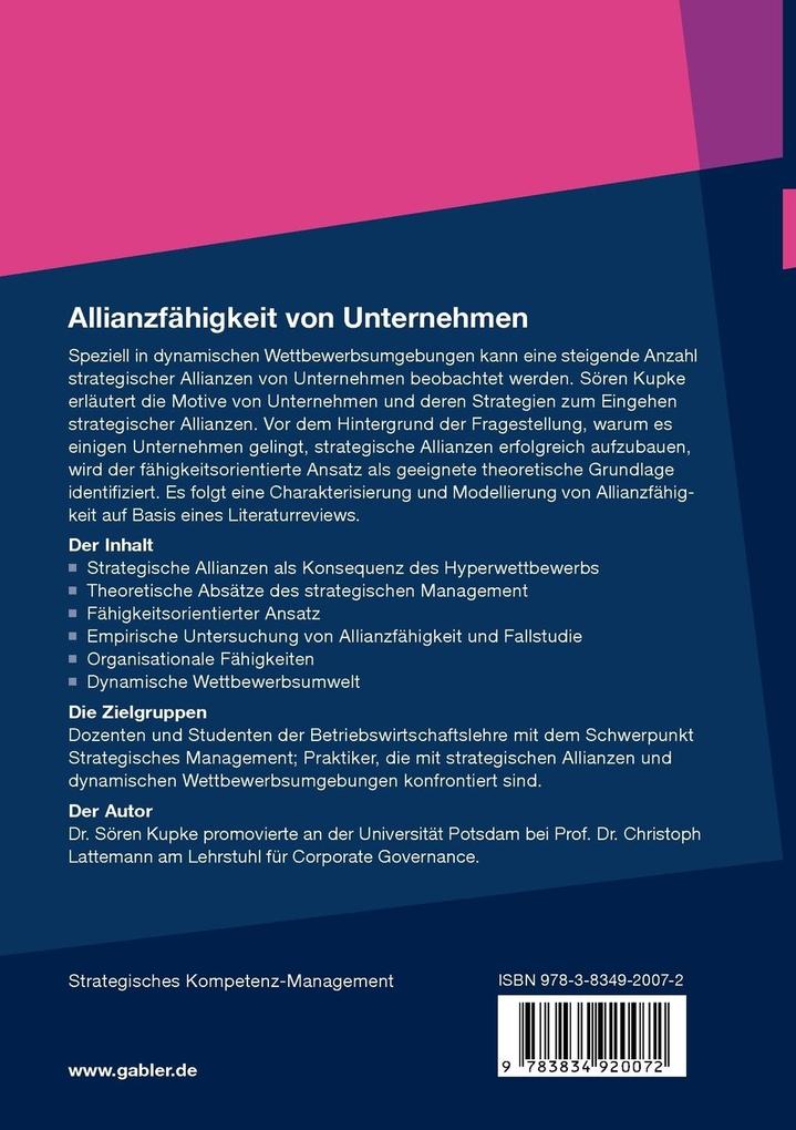 Weitere Ansicht: Allianzfähigkeit von Unternehmen | Sören Kupke