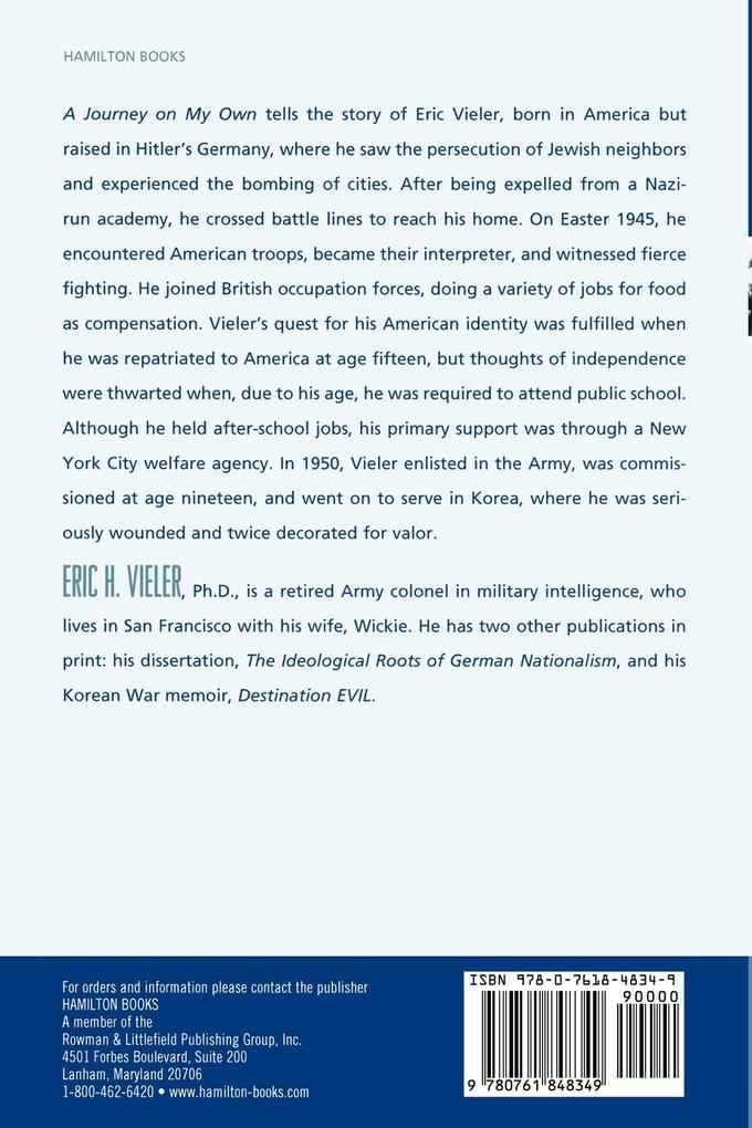 Weitere Ansicht: Journey on My Own | Eric H. Vieler