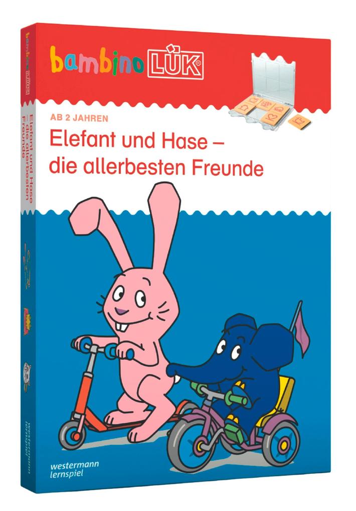 Produktbild: bambinoLÜK-Set. Elefant und Hase - die allerbesten Freunde
