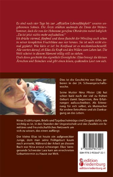 Weitere Ansicht: So klein, und doch so stark - Tagebuch eines viel zu früh geborenen Babys | Nina Pfister