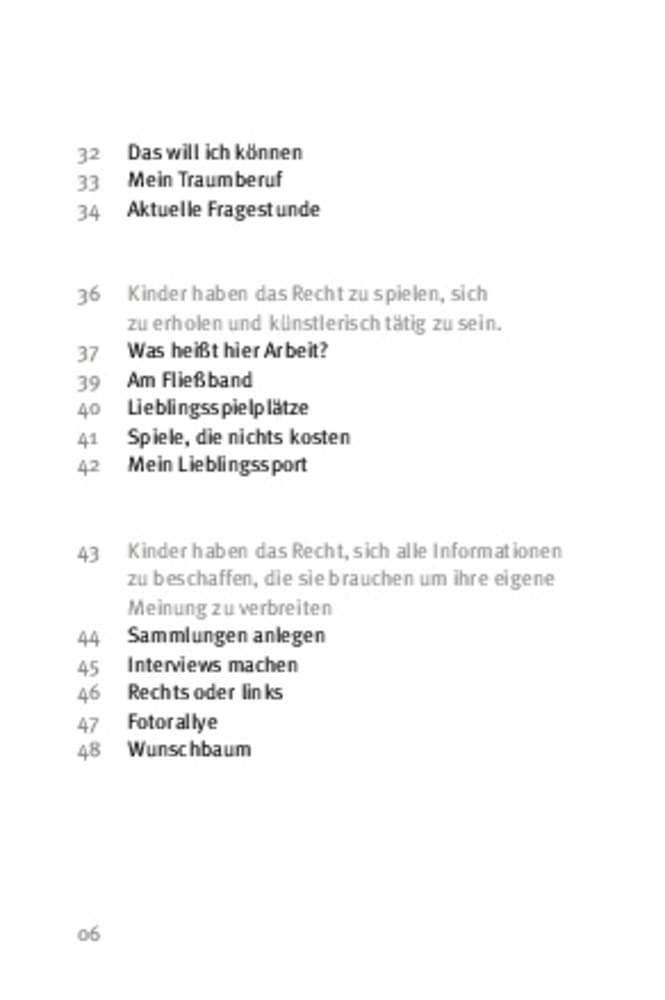 Weitere Ansicht: Die 50 besten Spiele zu den Kinderrechten | Rosemarie Portmann