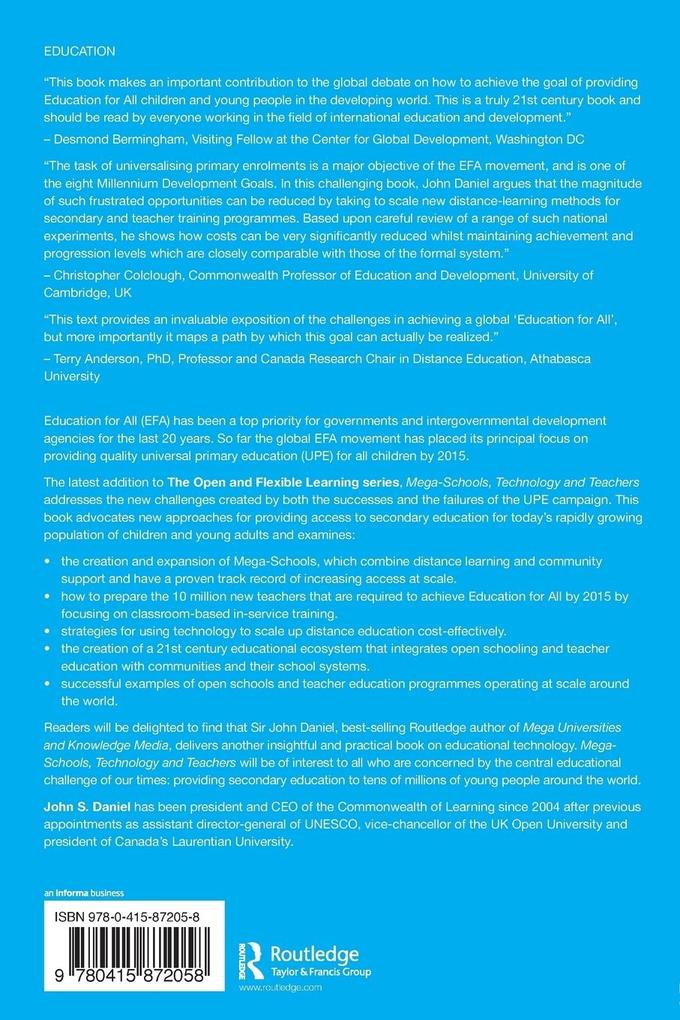 Weitere Ansicht: Mega-Schools, Technology and Teachers | John Daniel