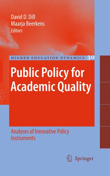 Produktbild: Public Policy for Academic Quality