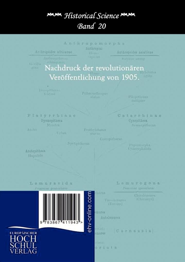 Weitere Ansicht: Der Ursprung des Menschen | Ernst Haeckel