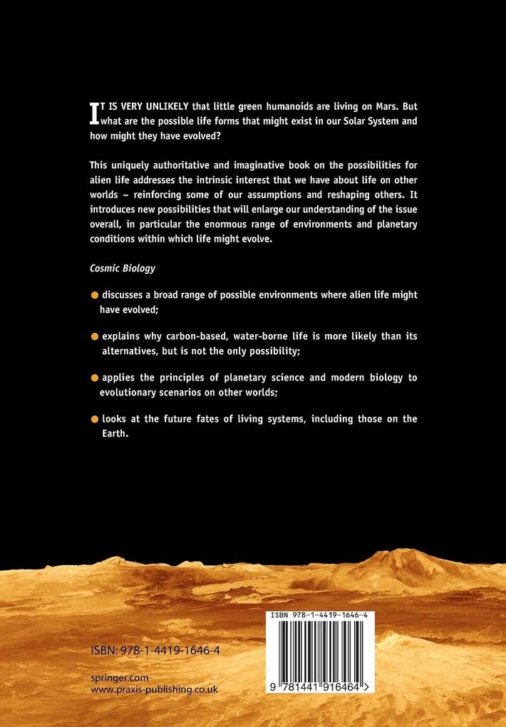 Weitere Ansicht: Cosmic Biology | Louis Neal Irwin, Dirk Schulze-Makuch