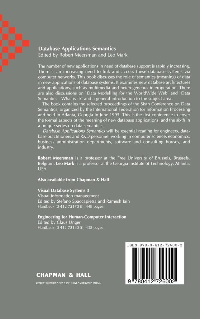 Weitere Ansicht: Database Applications Semantics