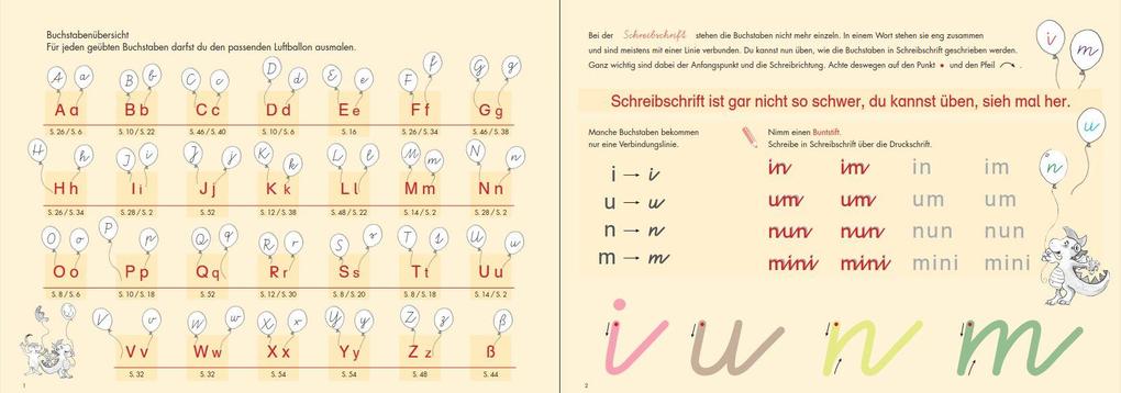 Weitere Ansicht: Schreiblehrgang. Vereinfachte Ausgangsschrift | Eva M. Eberle, Eve Eberle