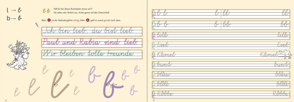Weitere Ansicht: Schreiblehrgang. Vereinfachte Ausgangsschrift | Eva M. Eberle, Eve Eberle