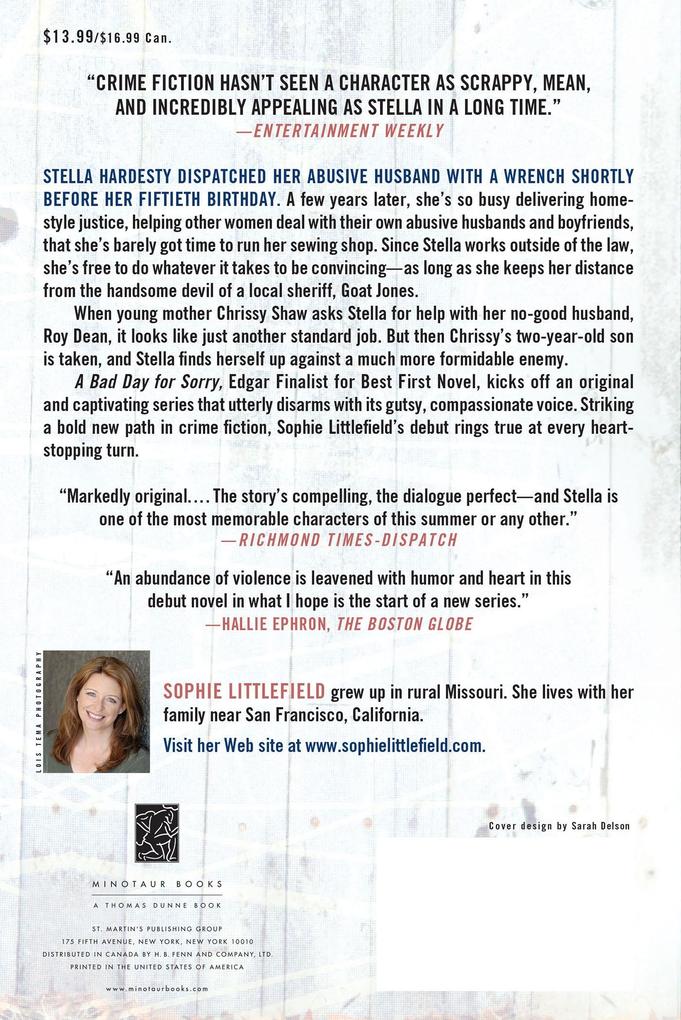 Weitere Ansicht: A Bad Day for Sorry | Sophie Littlefield