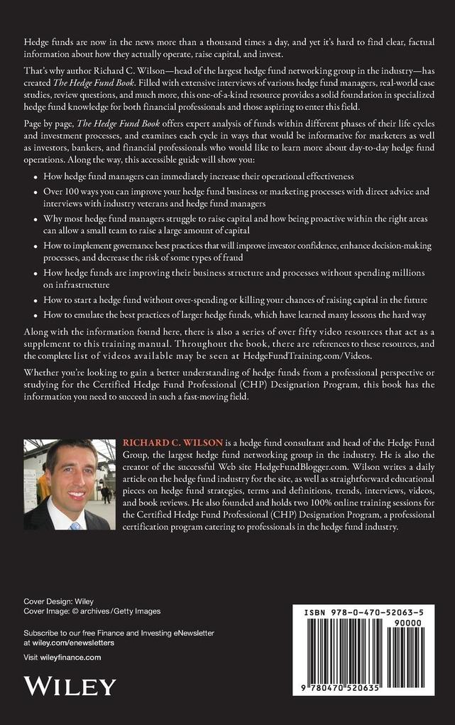 Weitere Ansicht: The Hedge Fund Book | Richard C Wilson