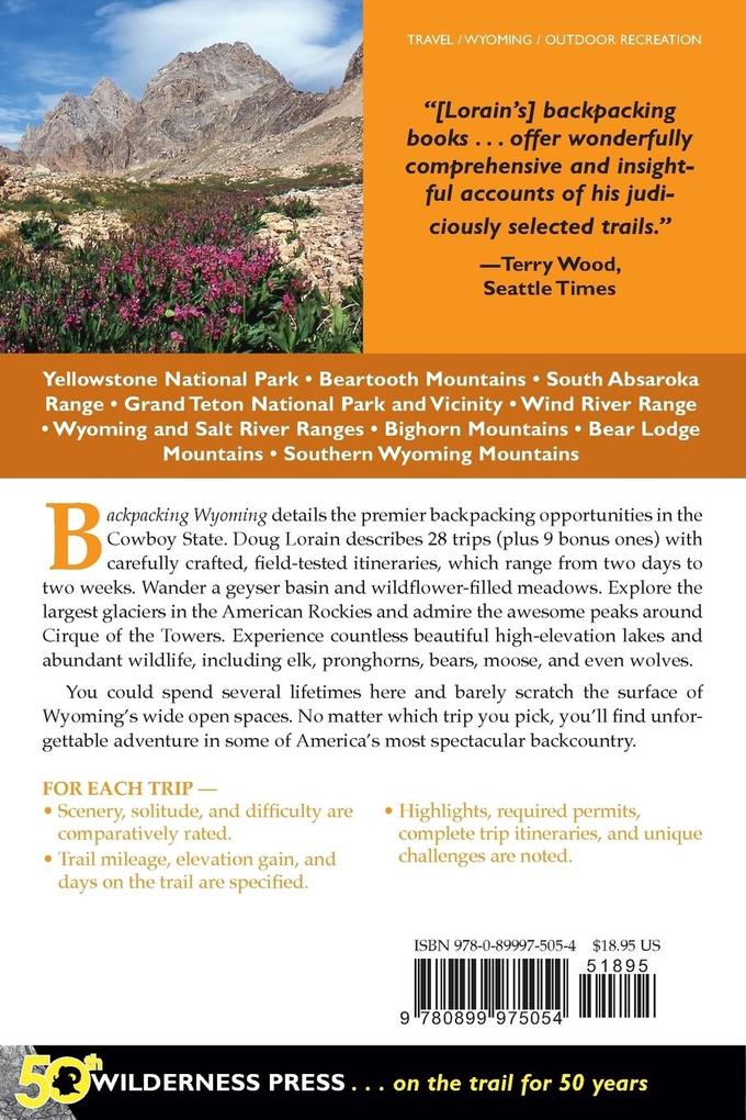 Weitere Ansicht: Backpacking Wyoming | Douglas Lorain