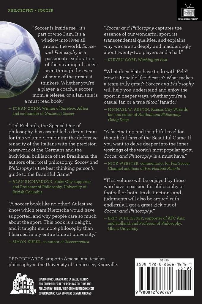 Weitere Ansicht: Soccer and Philosophy