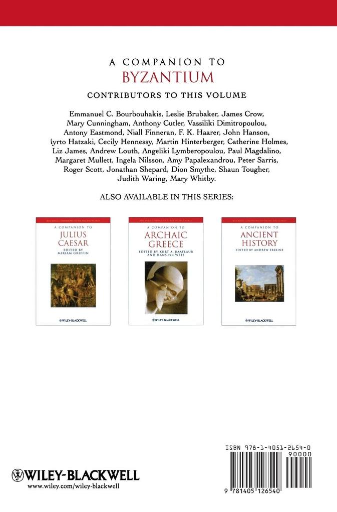 Weitere Ansicht: A Companion to Byzantium