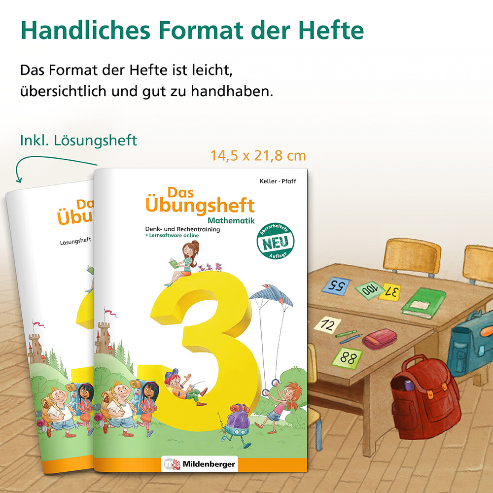 Weitere Ansicht: Das Übungsheft 3. Mathe. Neubearbeitung