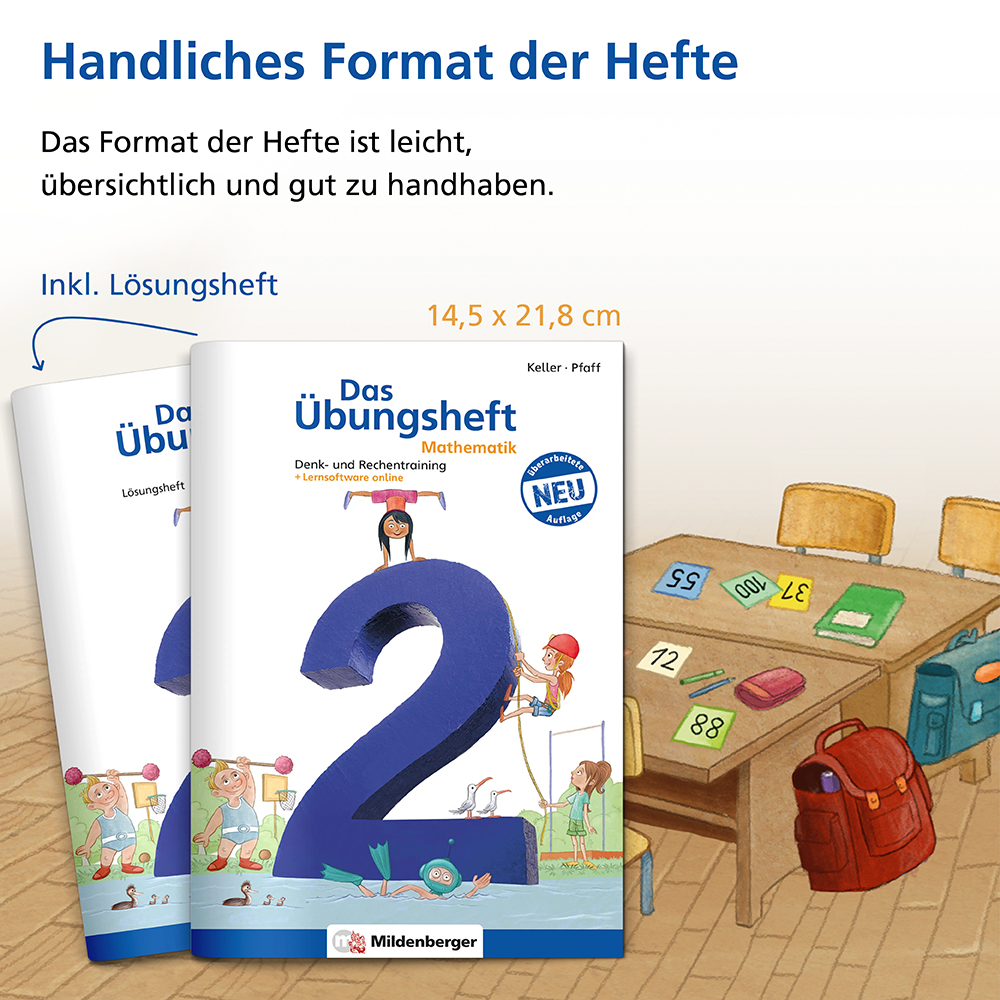 Weitere Ansicht: Das Übungsheft Mathematik 2 | Nina Simon, Hendrik Simon