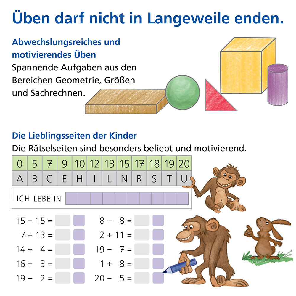 Weitere Ansicht: Das Übungsheft Mathematik 1 | Nina Simon, Hendrik Simon