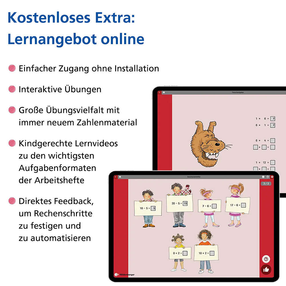 Weitere Ansicht: Das Übungsheft Mathematik 1 | Nina Simon, Hendrik Simon