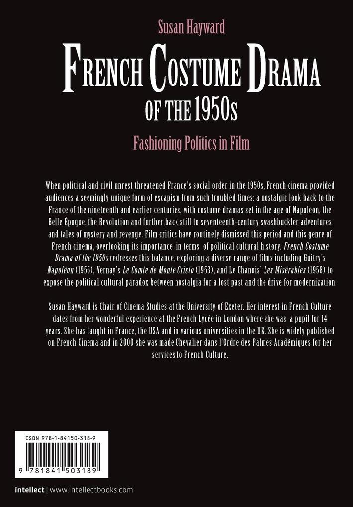 Weitere Ansicht: French Costume Drama of the 1950s | Susan Hayward