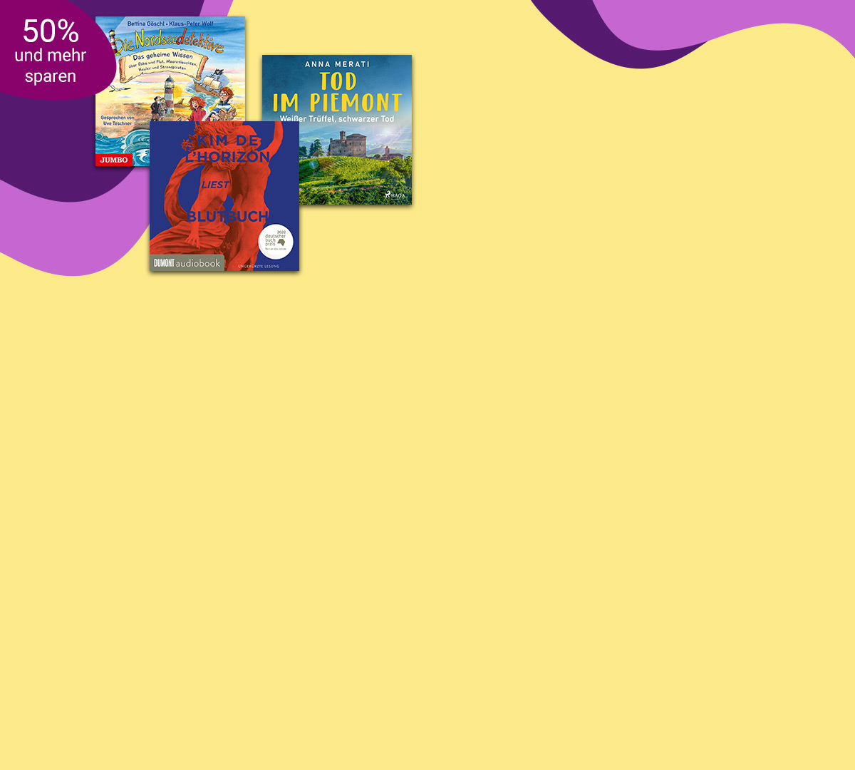 Hörbuch Downloads reduziert bei eBook.de