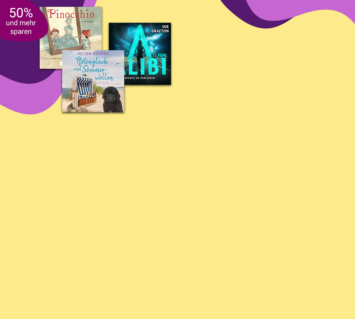 Hörbuch Downloads reduziert bei eBook.de