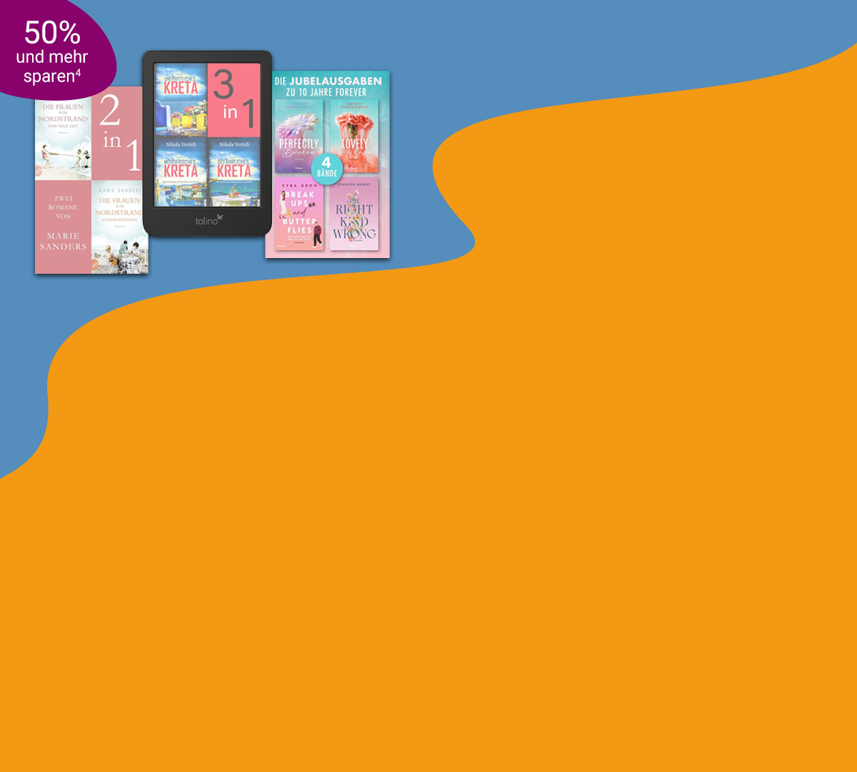 Nachschub für den Reader: eBundles im Deal bei eBook.de