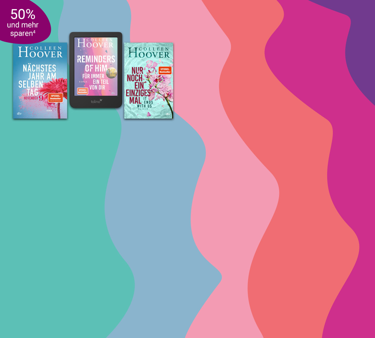 Colleen Hoover: eBook-Aktion zum Kino-Start bei eBook.de