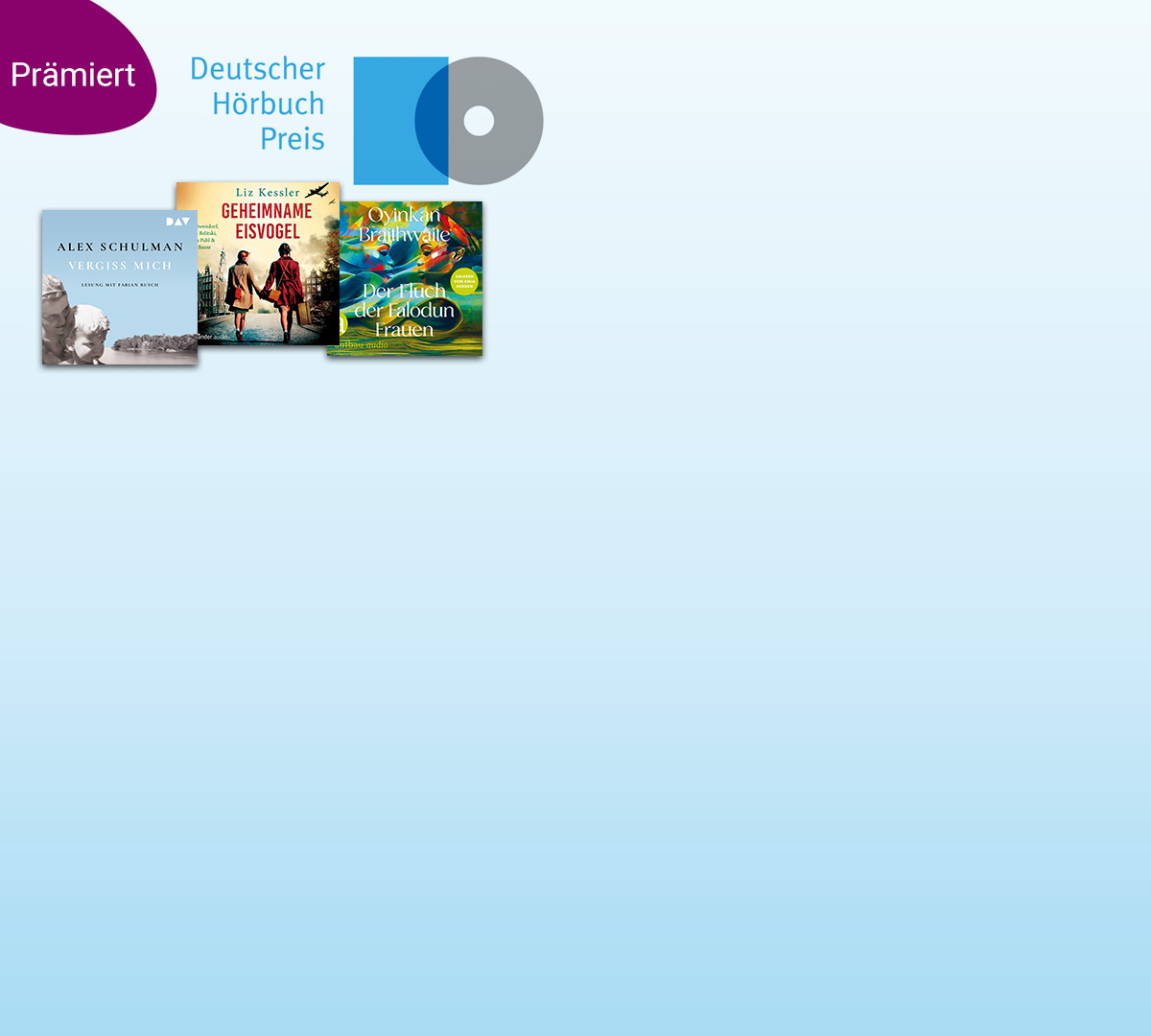 Der Deutsche Hörbuchpreis 2026 bei eBook.de