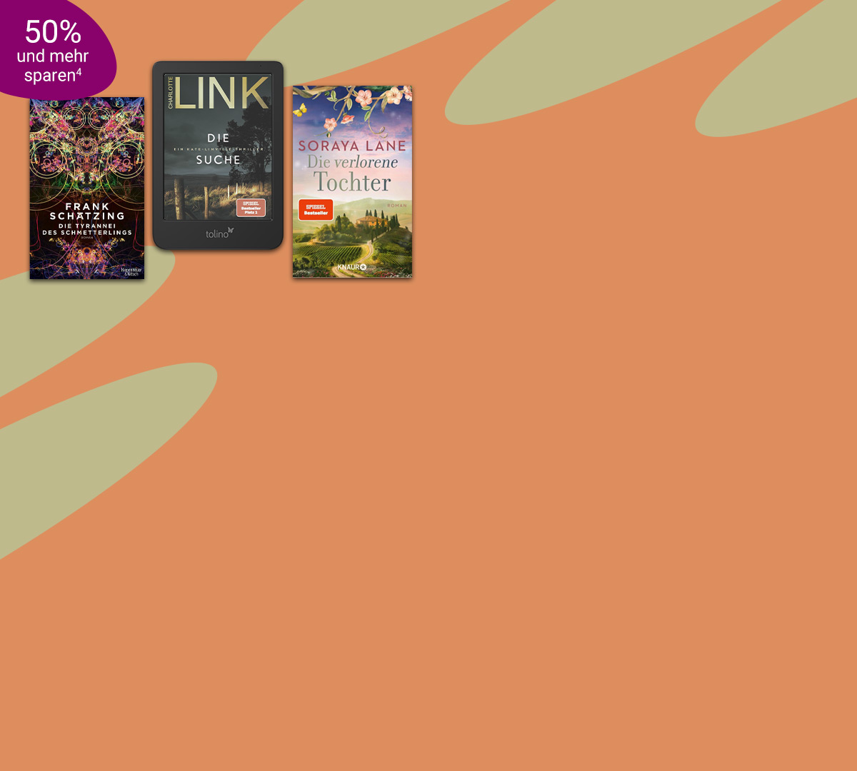Freie Tage, große Geschichten: eBook Bestseller für den Mai bei eBook.de