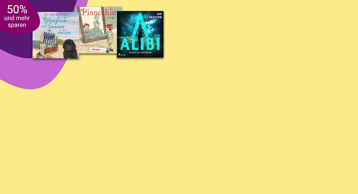 Hörbuch Downloads reduziert bei eBook.de