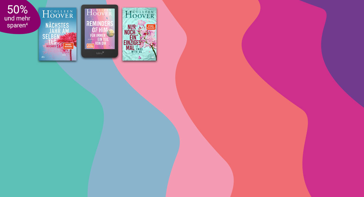 Colleen Hoover: eBook-Aktion zum Kino-Start bei eBook.de