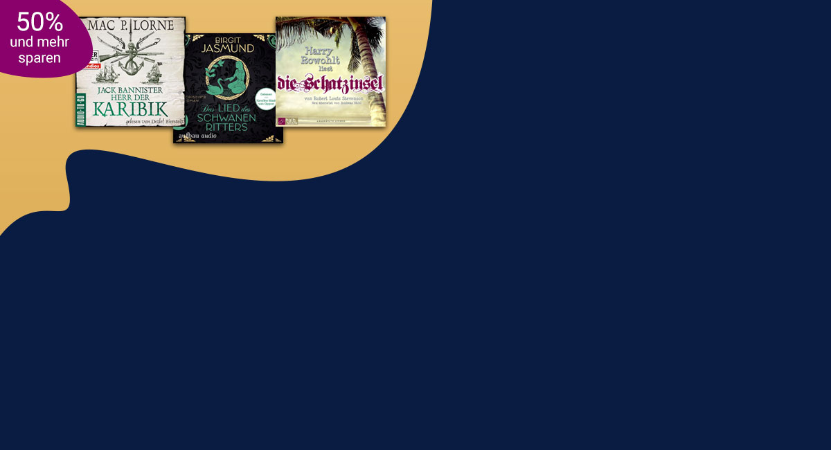 Abenteuerliche Hörbuch Downloads stark reduziert bei eBook.de