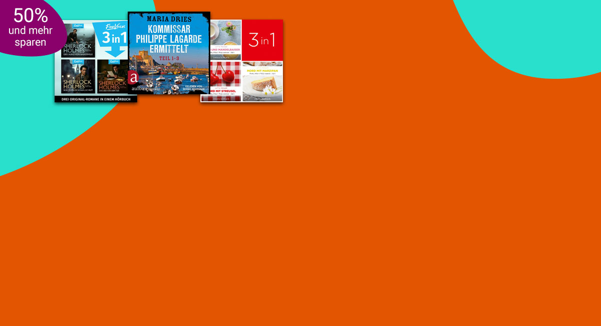 Viel zu hören: Hörbuch-Bundles zum Aktionspreis bei eBook.de