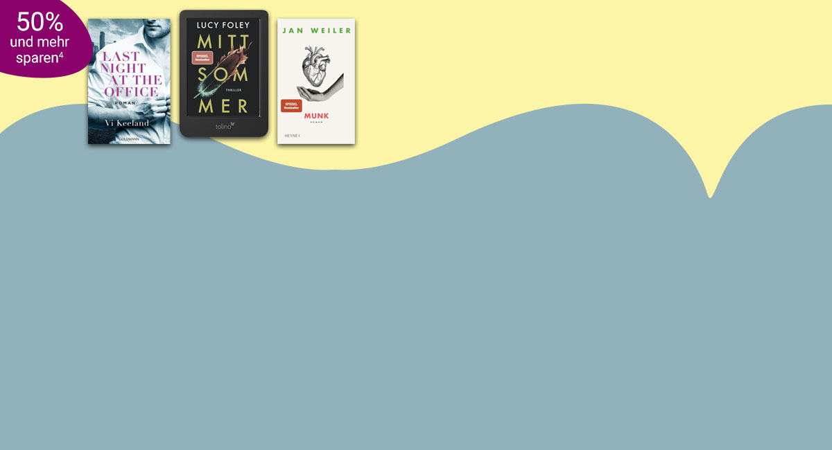 Nicht warten, jetzt lesen! Mehr eBook Bestseller reduziert bei eBook.de