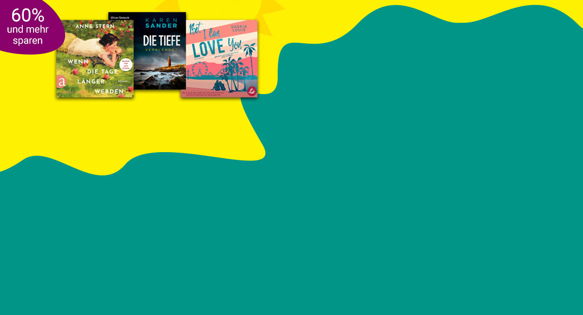 Dein perfekter Hörbuchsommer: Bestseller Hörbücher reduziert bei eBook.de