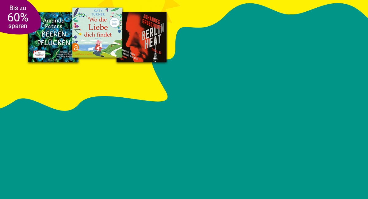 HBDL Bestseller für Strand, Balkon & Berge: Bestseller Hörbücher reduziert bei eBook.de