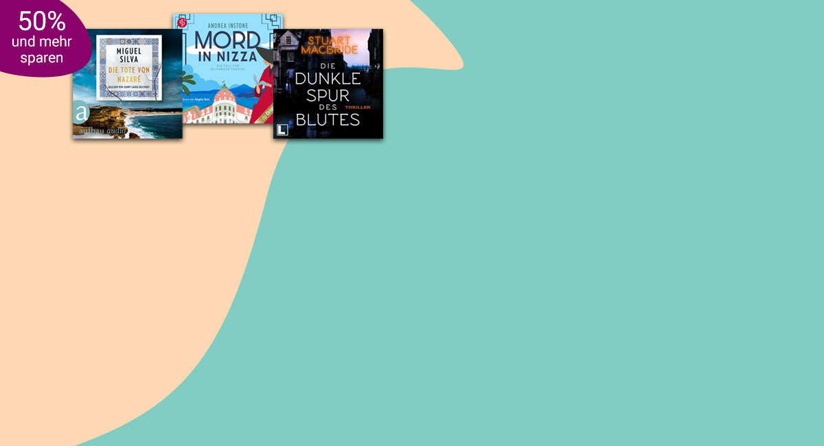 Krimis & Thriller vor Traumkulisse: Spannung zum Hören reduziert bei eBook.de