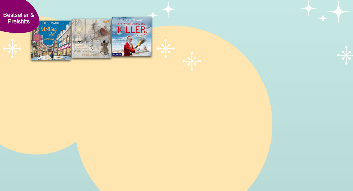 Bald ist es soweit: Stimmungsvolle Geschichten zum Hören bei eBook.de