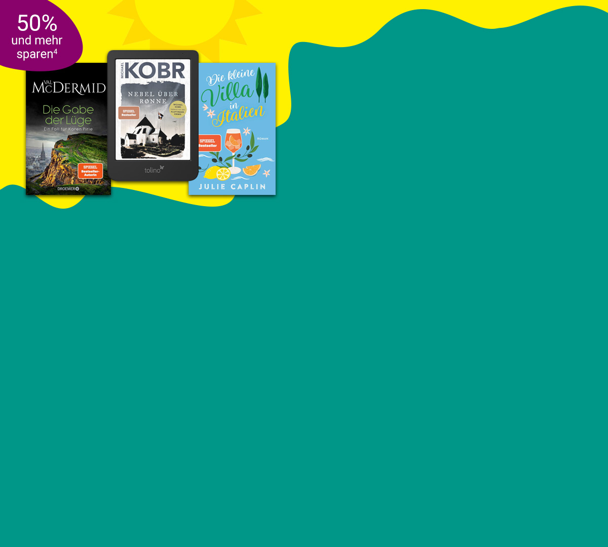 Dein perfekter Lesesommer beginnt hier: Bestseller reduziert bei eBook.de