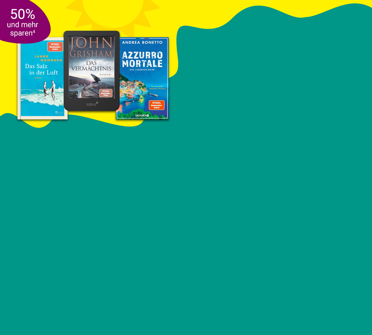 Lesesommer - Bestseller für Strand, Balkon & Berge bei eBook.de