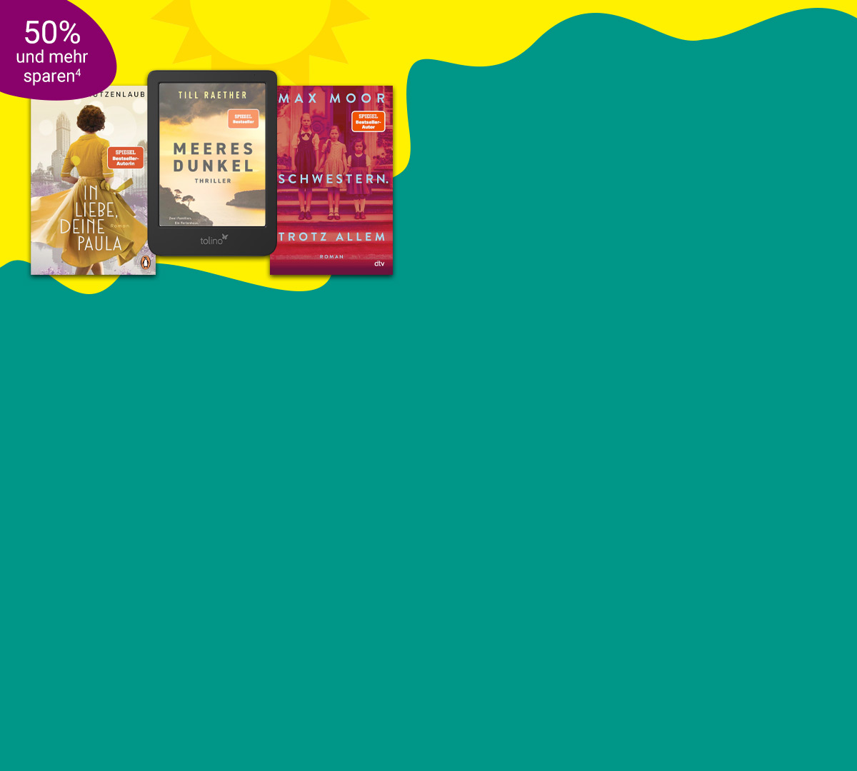 Sommer-Finale - Bestseller eBooks im Deal bei eBook.de