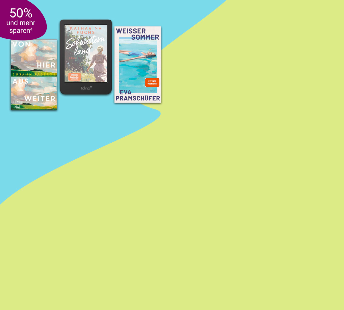 Charmant. Unterhaltsam. Anspruchsvoll: Wunderbare Romane lesen bei eBook.de