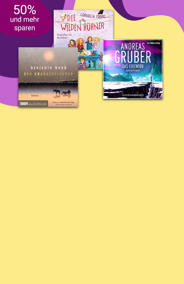 Hörbuch Downloads reduziert bei eBook.de