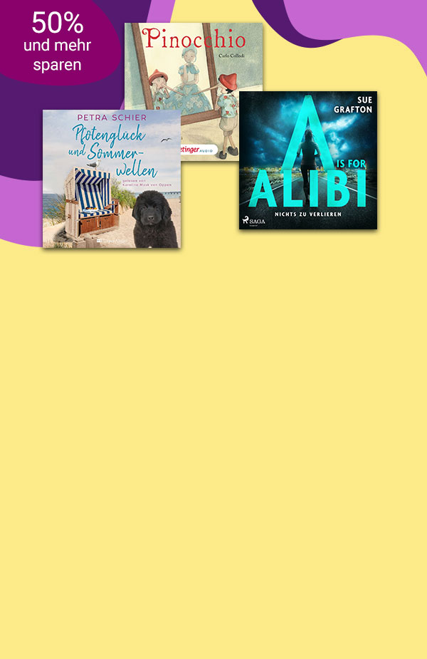 Hörbuch Downloads reduziert bei eBook.de