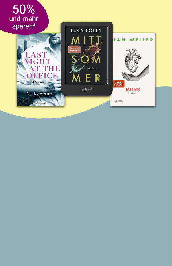Nicht warten, jetzt lesen! Mehr eBook Bestseller reduziert bei eBook.de