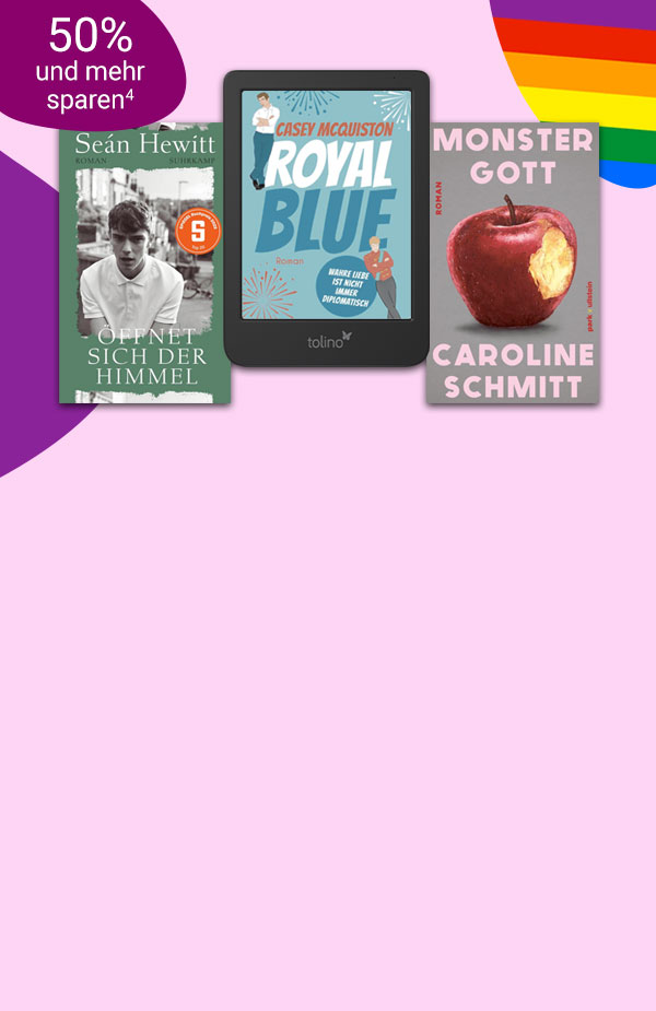 Pride Month bei eBook.de: Pride lesen. Vielfalt feiern.