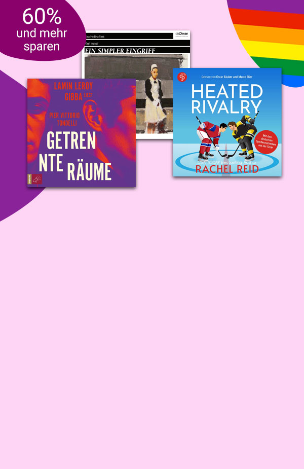 Pride Month bei eBook.de: Pride hören. Vielfalt feiern.