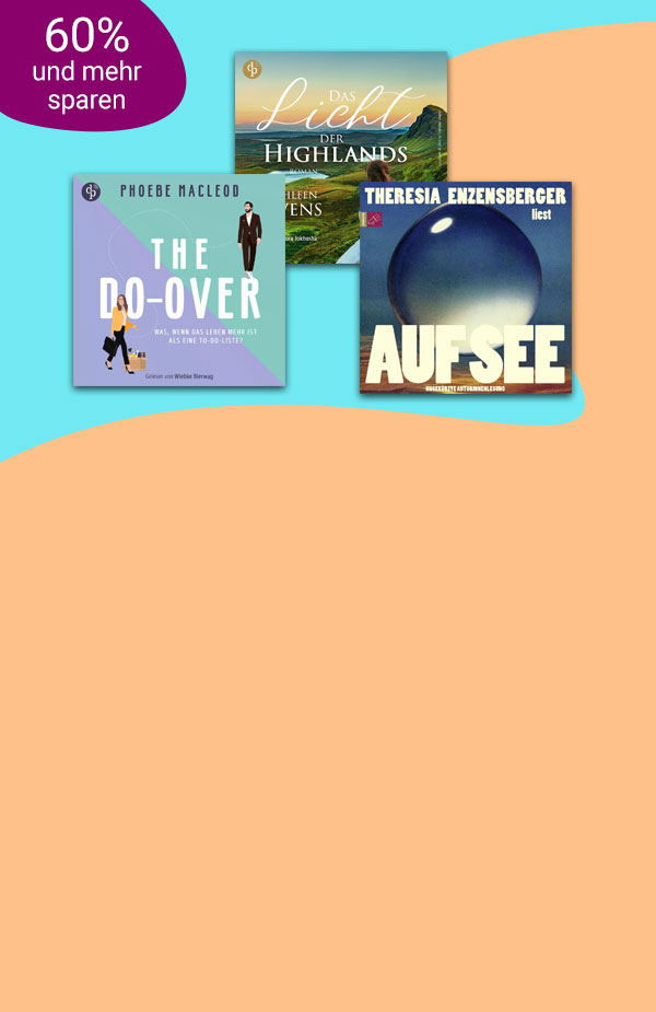 Romane für lange, helle Abende: Hörbuch Downloads reduziert bei eBook.de