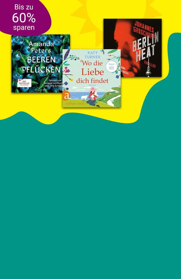 Für Strand, Balkon & Berge: Bestseller Hörbücher reduziert bei eBook.de